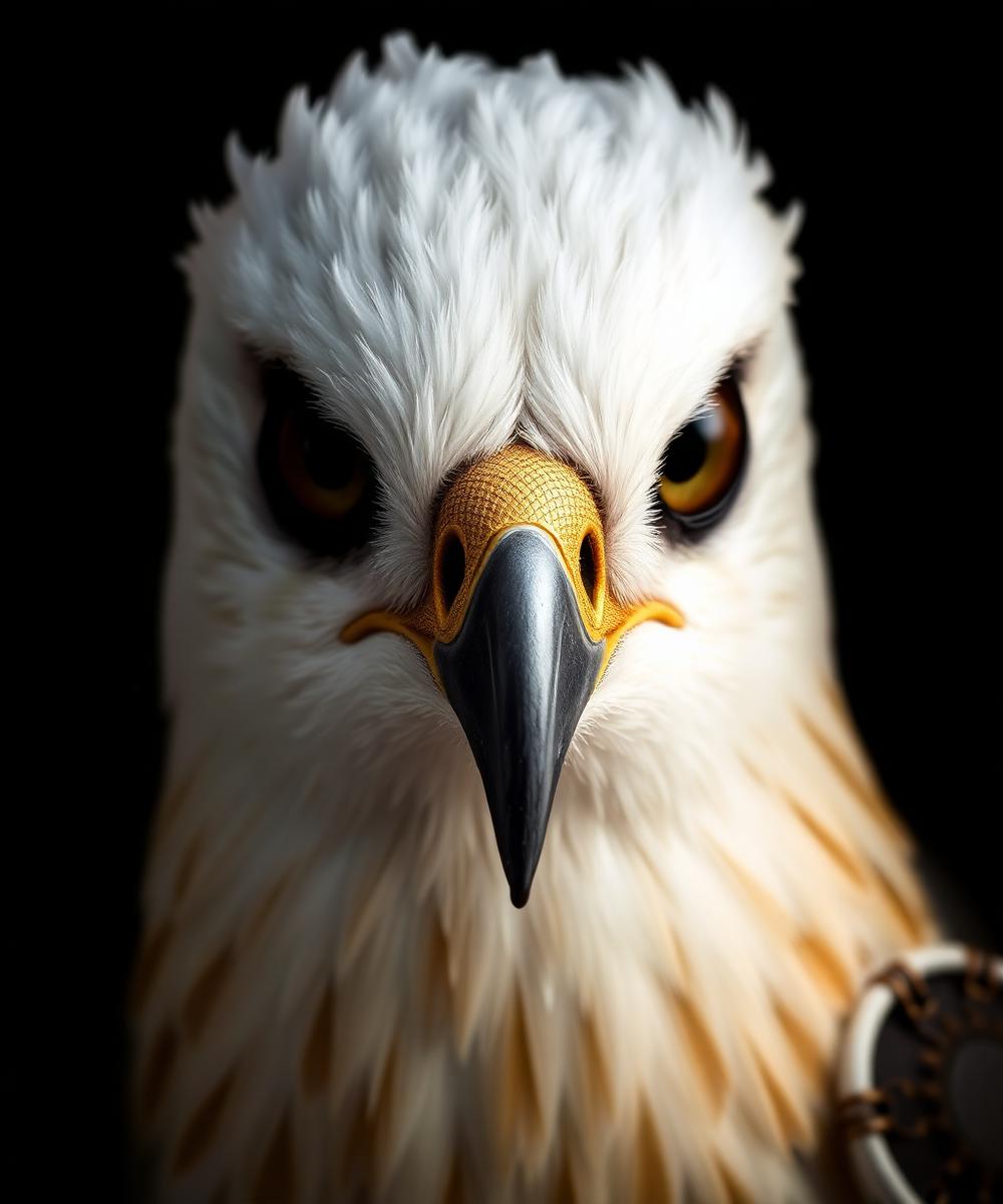 Al Hurr Abyad, a Gyrfalcon